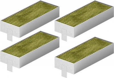 Kolfilter 17007505 (cleanAir Plus) – original luktfilter för Siemens EX877LX67E och andra modeller