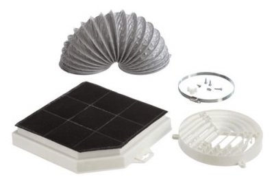 Kolfilterset 00706596 för återcirkulation, Siemens LZ31500 och Bosch DHZ3105