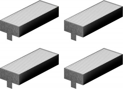 Akustiskt filter 17004795 HZ9VEDU0 – original ljuddämpare för Siemens EX877LX67E och fler
